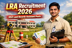 LRA Recruitment 2026 Notification Out – 552 Land Records Assistant Posts