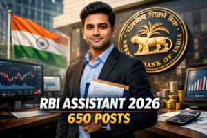 RBI Assistant 2026 Recruitment – 650 Posts, Exam Pattern, Salary & Apply Online