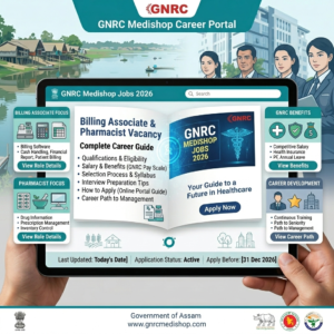 GNRC Medishop Jobs 2026 – Billing Associate & Pharmacist Vacancy Complete Career Guide