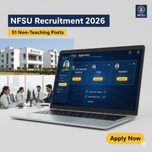 National Forensic Sciences University Recruitment 2026 – 51 Non-Teaching Posts